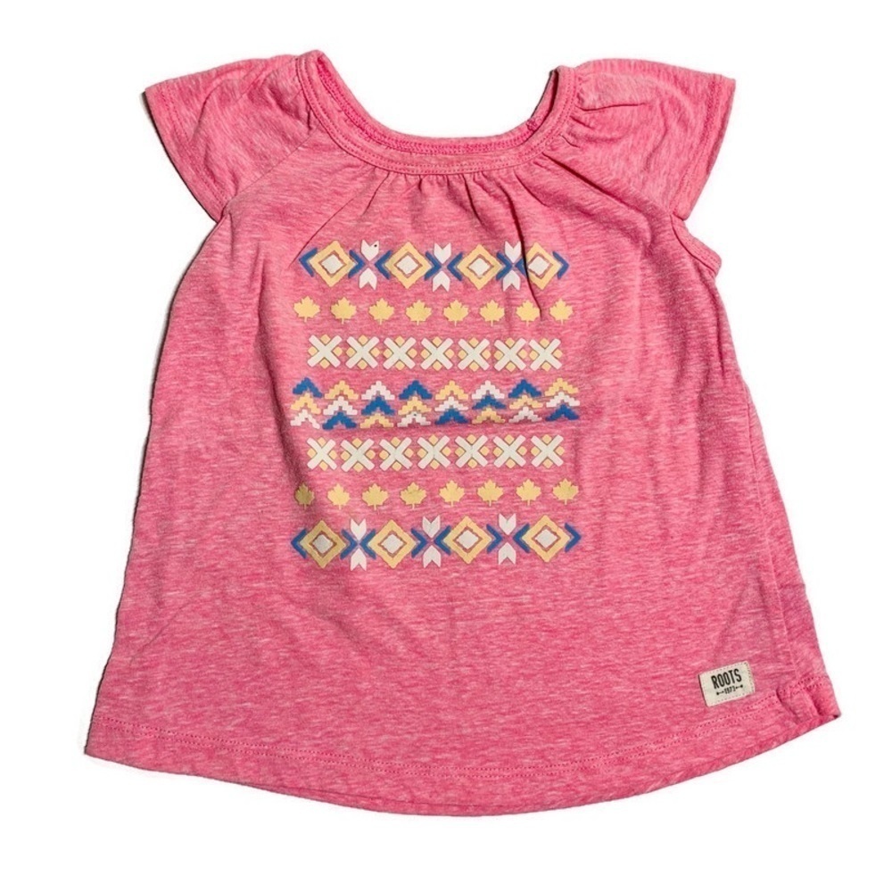 Roots little girls 2Y tee shirt‎